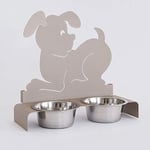 Arts & Mestieri Bol Double Chien Beige