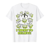 Disney Pixar Toy Story Aliens I Want To Believe The Claw T-Shirt