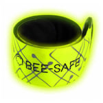 Bee-Safe LED Click Band USB - Refleksbånd i One Size Unisex for Sikkerhet under Løping