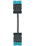 Wieland Gst18i5 cable male/female hf cpr: eca 1.5mm2 Sininen l=3m