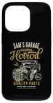 Coque pour iPhone 13 Pro Sam's Hotrod Garage Voiture Classique Sam