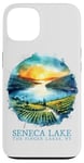 iPhone 13 Seneca Lake Sunset Vineyard Finger Lakes NY Nostalgic Art Case