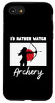 iPhone SE (2020) / 7 / 8 Japan Flag Archery I'd Rather Watch Archery Case
