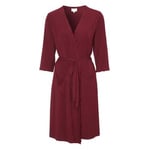 Damella Viscose Plain Wave Robe CL2 Vinrød  Bambus Large Dame