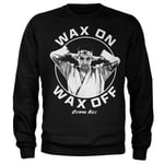 Hybris Wax On Off Sweatshirt (Black,XL)