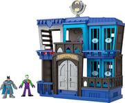 Fisher-Price Imaginext DC Super Friends coffret de jeu Prison de Gotham avec figurines Batman et Joker, jouet pour enfant dès 3 ans, HHP81