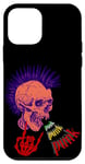 iPhone 12 mini Punk Classic Tees Drummer Rock Bands Skull Diesel Case