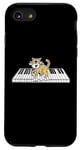 iPhone SE (2020) / 7 / 8 Piano Cat Kitten Pianist Keyboard Player Case