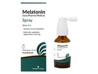 Sana Pharma Medical Melatonin Spray 0,5 mg, 15 ml