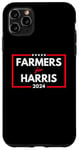 Coque pour iPhone 11 Pro Max Farmers for Harris 2024 Vote pour l'élection présidentielle Kamala