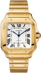 Cartier WGSA0029 Santos De Cartier Hopea/18K keltakultaa