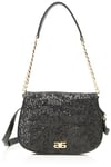 ABRO Sac Clair, Mixte, Noir/Doré (Black/Gold)