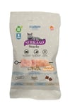 Aime Mediterranean - Snacks Chat Serrano Poulet - Nourriture pour Chat Appétente - Friandise pour Chat Anti Hairball - Prévention des Boules de Poils - Nourriture Chat Petite et Moelleuse - 50G