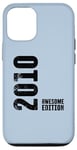 Coque pour iPhone 12/12 Pro 15 Years 15th Birthday Old Man Woman 2010