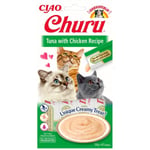 Collation pour Chat Inaba Churu Poulet Viande Poisson