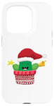 iPhone 15 Pro FUNNY CHRISTMAS TSHIRT. CHRISTMAS CACTUS. BELL STAR AND HAT Case