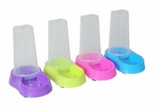 Pet Food Or Water Dispenser Dog/cat/rabbit Dish/bowl Feeder & Random Color