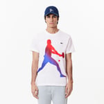 Pack t-shirt et casquette Lacoste Tennis x Novak Djokovic Taille XXL Blanc