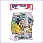 Pokemon Eevee Evolutions Throw Blanket 100*150cm - IN STOCK