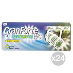 Granforte Set 24 Abattant WC x4 Pin Lessive et Nettoyage de la Maison, Multicolore, Unique