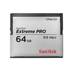 SANDISK Minneskort Cfast 2.0 Extreme Pro 64GB 515/240MB/s