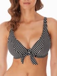 Freya Womens Beach Hut High Apex Bikini Top - Black material_polyamide - Size 34D