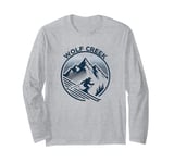 Wolf Creek Pagosa Springs Colorado Ski Resort Winter Skiing Long Sleeve T-Shirt