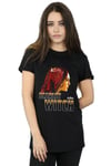 Avengers Infinity War Scarlet Witch Character Cotton Boyfriend T-Shirt