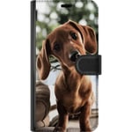 OnePlus Nord 2T Sort Lommebokdeksel Ung Hund