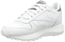 Reebok Femme Classic Leather SP Baskets, FTWR White Pure Grey 6 Purple Oasis, 36 EU