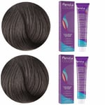 Fanola Colour Cream Permanent Hair Dye 100ml, 6.1 Dark Blonde Ash- PACK OF 2