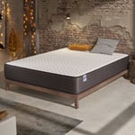 Naturalex - Matelas Titanium 120x190 - Soutien Blue Latex - Mousse à mémoire de forme hr - Noyau de polyuréthane - 7 Zones de Confort - Tissu 3D