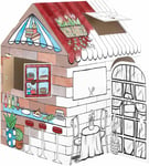 BANKERS BOX at Play Treats and Eats Cardboard Playhouse for Children Craft Colo