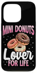 Coque pour iPhone 13 Pro Mini Donut Lover for Life Mini Donuts