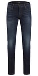 Jean coupe slim fit Premium Glenn en coton mélangé indigo