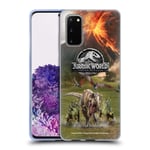 OFFICIAL JURASSIC WORLD FALLEN KINGDOM KEY ART GEL CASE FOR SAMSUNG PHONES 1