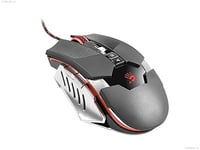 A4Tech Bloody Terminator TL5 USB Black 8200DPI, Silver Right Hand – Mouse (USB, Game, Pressed Buttons, Wheel, PC, Black, Silver)