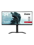 34" iiyama G-MASTER Red Eagle GCB3481WQSU-B1 - LED monitor - curved - 34" - HDR