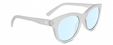 SPY Optics Boundless Unisex Cat Eye Blue Light Filter Glasses Clear Crystal 53mm