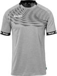 Kempa Wave 26 Shirt pour Hommes et garçon - Tee Shirt t-Shirt de Sport à Manches Courtes Vetement Fonctionnel Handball Gym Jogging Running Maillot - élastique et Respirant