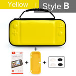 Rangement Pour Nintendo Switch Lite,Mini Étui De Protection,Accessoires Nintendo Switch - Type H-Yellow-3in1