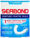 Seabond Denture Fixative Seals 15 Lowers X 1