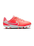 Nike Mixte Jr. Tiempo Legend 10 Academy MG Plat Oxford, Hot Lava White, 33 EU