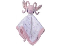 Angel Grand Doudou Plat Lange Blanc Et Rose 40 X 40 Cm - Lilo et Stitch Peluche