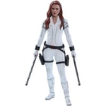 Highly Collectible Black Widow Snow Suit 1:6 Scale 12" Figure Approx 28cm Tall