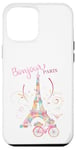 iPhone 12 Pro Max Bonjour Paris Eiffel Tower The Sign Of Love France Parisian Case