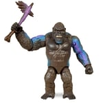 MonsterVerse Godzilla vs Kong 15,2 cm Hong Kong Figurine d'action à Collectionner très détaillée et Unique sculptée avec Hache de Combat, Convient aux Enfants de 4 Ans et Plus