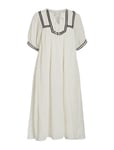 Vimanda S/S Midi Dress White Vila