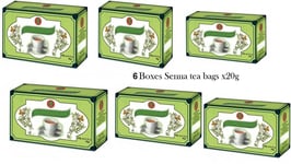 6x SENNA TEA 100% Natural/ Laxative / Colon Cleansing / Detox Bioprograme