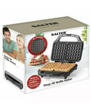 Deep Fill Waffle Maker with XL Non-Stick Cooking Plates, 900 W